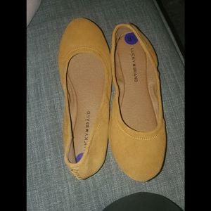 Lucky Brand Suede Flats